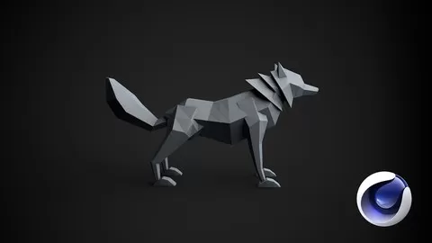 Start learning Cinema 4D by creating a Low Poly Wolf in this quick and easy course.