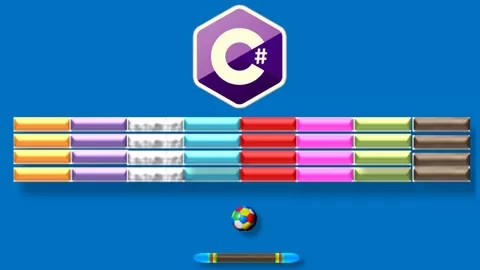 Practice C#.NET with WinForms and Visual Studio Building a 2D desktop game with collision detection
