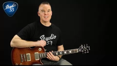 Learn how to play rock style electric guitar