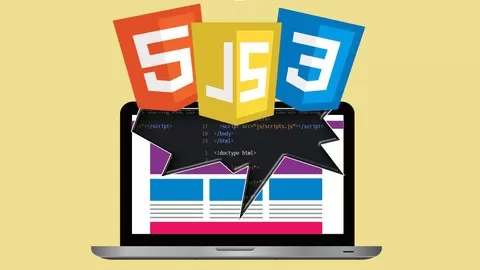 Learn HTML CSS JavaScript all in one place packed with exercises and source code with examples