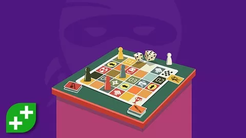 Learn the principles of game design and game development fundamentals by developing board games