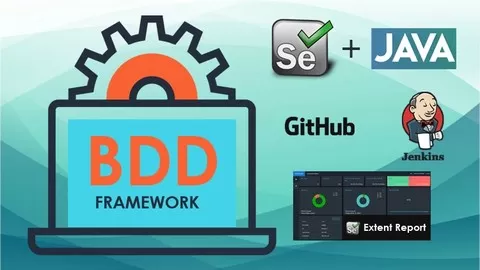 BDD Framework for Selenium with Java using Cucumber | Code Management using GIT | CI-CD with Jenkins | Extent Reporting