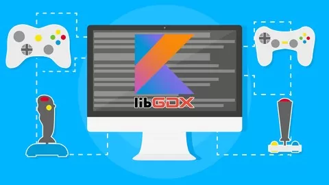 Become a real games programmer. Create Games Using Kotlin with the LibGDX Game Development Framework.