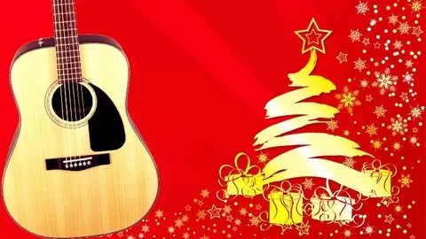 Christmas Songs on the guitar. Get ready for Christmas Songs