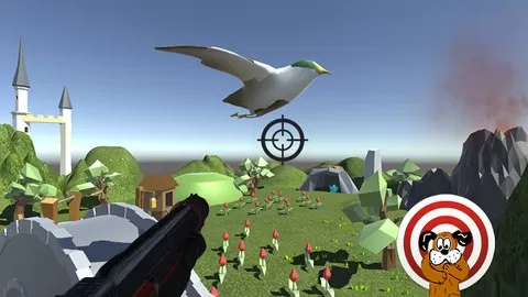 Bring the retro classic Duck Hunting game to life in Augmented Reality (AR). Learn key skills in Unity & Vuforia.