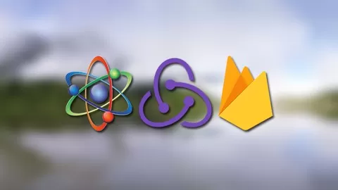 Learn React from scratch with Redux and Firebase(database) to build web apps with Authentication and CRUD features.