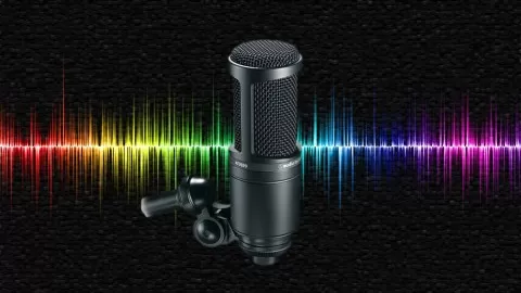 Learn to build cheap equipment for your microphone that will reduce background noise and reduce noise with audio editor.