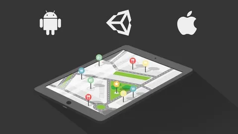 Master GPS services for Android & IOS with Unity. Load JSON from Google and find the nearest POI locations dynamically.
