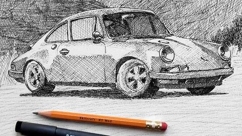 Pencil & Pen Sketching Basics for Beginners