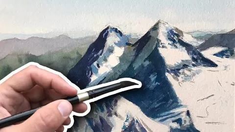 Using the Paper White to Paint Snow