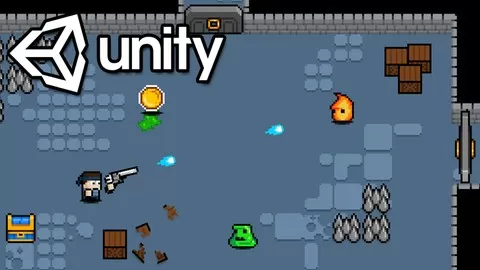 Game development made easy. Learn C# using Unity and create your very own classic RPG!