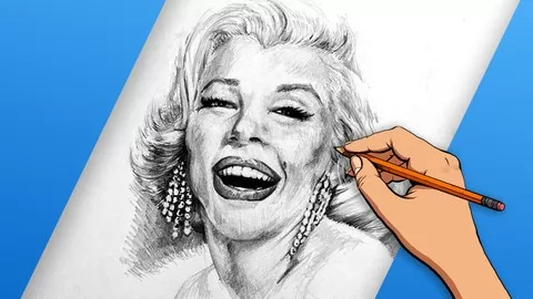 Learn how to draw with this complete beginner to advanced drawing course!