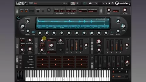 Create your own sounds from your samples