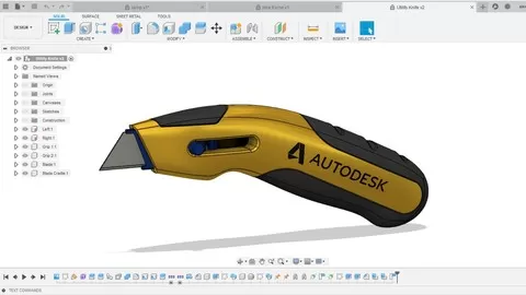 Learn Autodesk Fusion 360 in 2020: modeling to design and 3d print complex shapes with Fusion 360 CAD