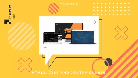 Learn modern web design and build 7 real world websites while learning HTML5