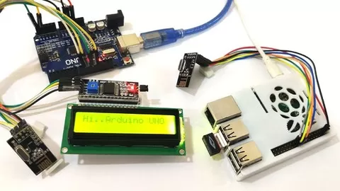 Learn foundation python programming and work on various experiments using Arduino Uno & Raspberry Pi
