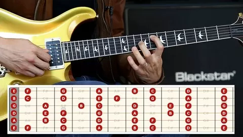 Learn every note on your guitar fretboard using the most simple and effective fretboard memorization program!