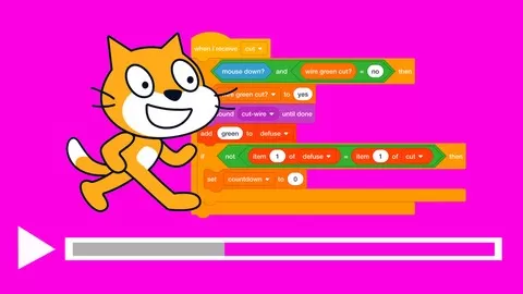 Scratch games coding course for coders with some Scratch experience who want to improve their skills and knowledge
