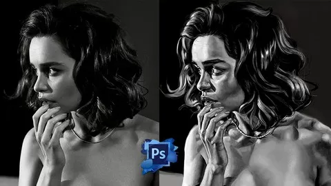 A Simple But Efective Method To Create: Digital Realistic Portrait In Photoshop Or Procreate