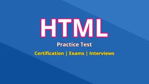 This Practice Test is useful for HTML MTA Certification