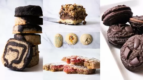 An in-depth course on baking cookies without dairy or animal products. Great for all skill levels!