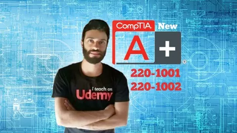 Pass the 2 exams: Core 1 (220- 1001) & Core 2 (220-1002) and Receive your CompTIA A+ 2019 certification from the 1st Try
