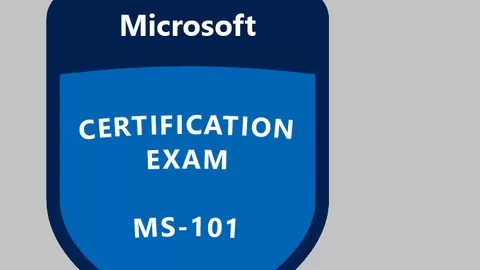 Pass your MS-101 official certification on your first attempt.