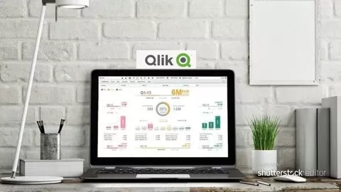 Learn step-by-step to create a QlikView application with visualization best practices
