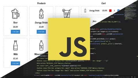 Create A Real World Shopping Cart Project And Learn JavaScript ES6 Along The Way