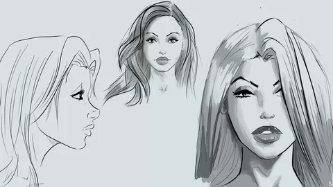 Go from drawing good faces to draw drop dead gorgeous faces for comics