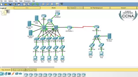 Learn how to configure Cisco devices with Cisco Packet Tracer and prepare for the CCNA exam. *Current for CCNA in 2020