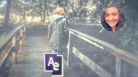 Make a slideshow for photos or videos with sliding glass using After Effects - After Effects Project File Included