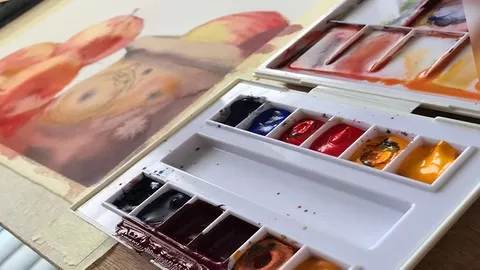 Learn How to Paint a Watercolor Still-Life Scene