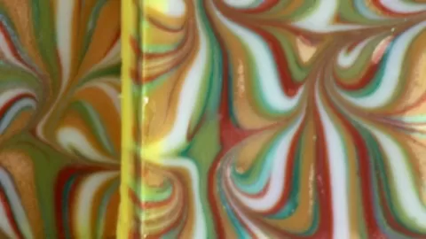Learn advanced swirling techniques in soapmaking