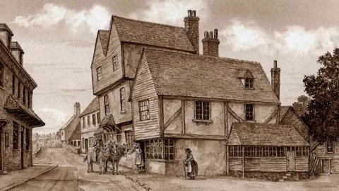 Learn how to paint a 1860's Sepia Landscape of Yalding in Kent