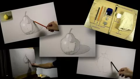 The Simplest Way to Create a Great Drawing. The Method is Revealed in This Step By Step Charcoal Drawing Course.