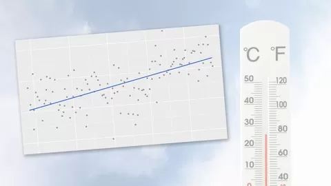 Learn R programming and create a data visualization using real weather data