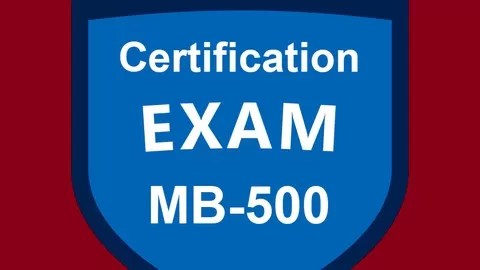 Pass your MB-500 official certification on your first attempt.