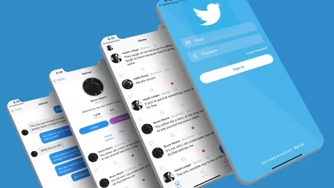 Build A Twitter Clone With Swift UI | iOS 14 | MVVM | Swift 5 with Direct Messaging