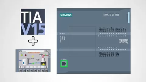 Learn Siemens Simatic S7-1200 PLC & WinCC HMI with TIA Portal from scratch with Ladder