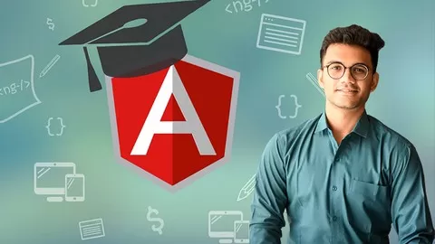 Learn Angular like a Professional Start from the basics and go all the way to create big and complex applications.