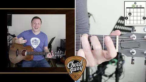 Learn the basics of guitar and a few beginner chords to get you started on a path to ROCK ON!