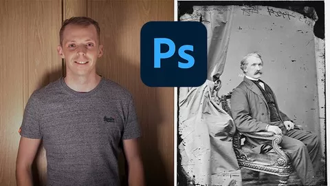 Learn to restore old damagee photos!