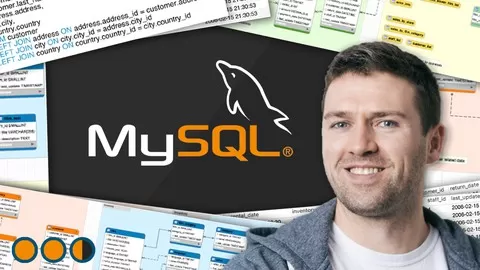 Master SQL database design & advanced database management systems to build and maintain databases w/ real-world projects