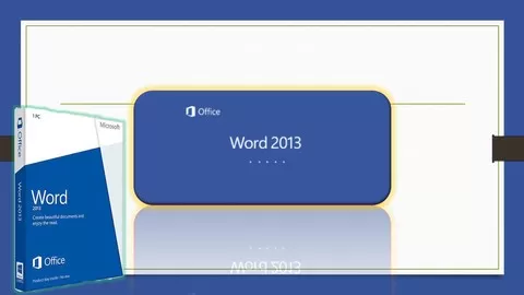 Working on Word 2013 and all its importent Features and all its importent Function in this Course.So do Not Miss this.
