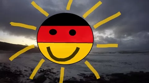 German learning should be fun! Hang out with me on the beach and step into the world of German grammar and vocabulary