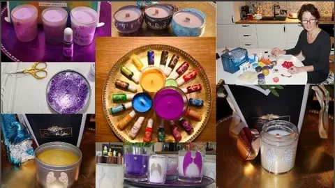 Learn to make beautiful candles