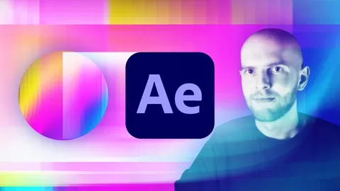 Using Adobe After Effects create Dynamic Gradient Animation Effects for Text
