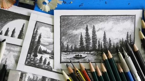 Always wanted to work with graphite and produce beautiful sketches and illustrations? Not sure what all those B and H numbers mean or the difference between ...