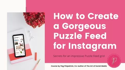 Calling all creatives! If you’ve been seeing all the cool Instagram puzzle feedshaven’t figured out how to doit - this course is for you! Join thisfun class...